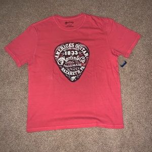 Lucky Brand Martin Guitars Short Sleeve Shirt